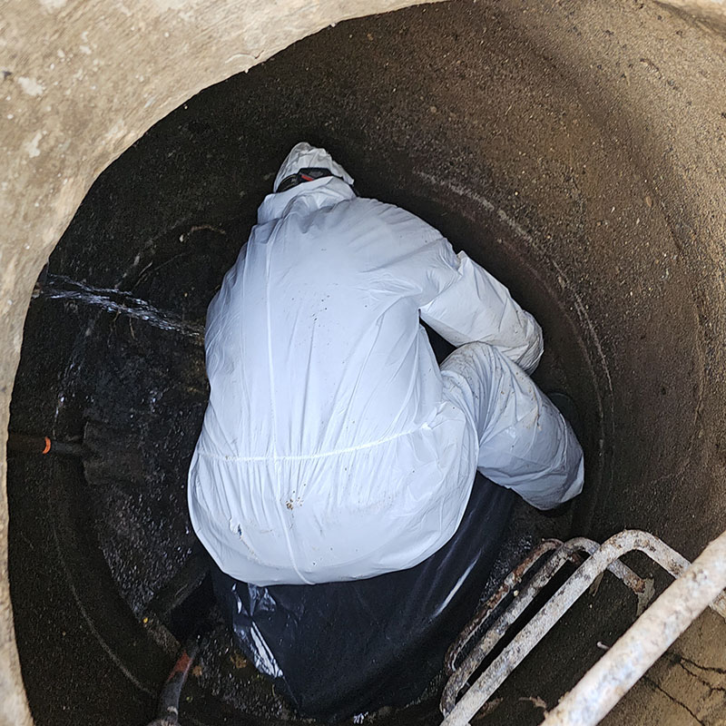 Limpieza de camaras Sanitarias 4